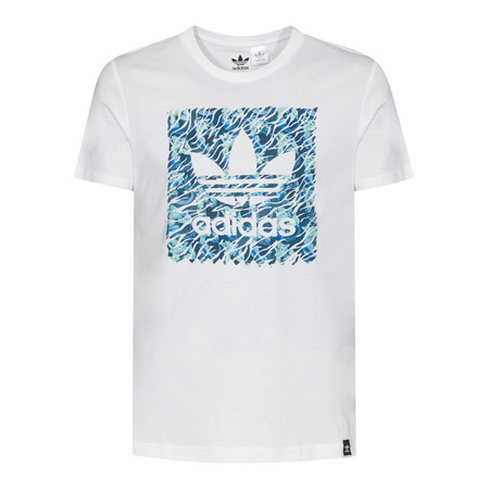 Adidas Originals Camiseta Aqua Stamp (blanco/azul)