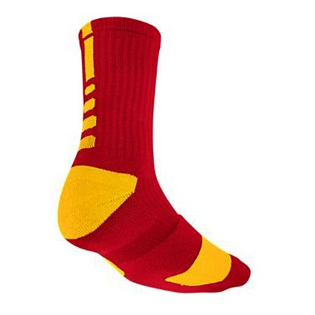 Calcetines Nike Dri-FIT Elite Crew (677/Rojo/Amarillo)