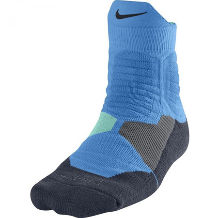 Calcetines Nike Hyper Elite High Quarter Basket Crew (433/azul/pistacho/negro)