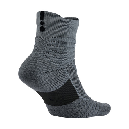 Nike Calcetines Elite Versatility Mid (065/grey/black/grey)