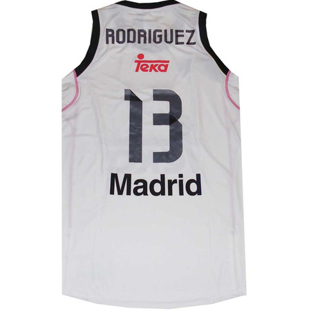 Camiseta Sergio Rodríguez Real Madrid Basket 2014 (blanca)