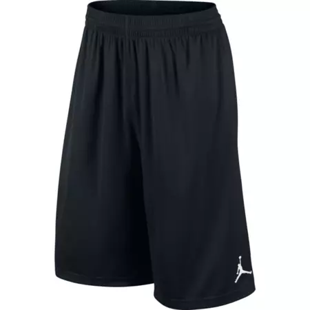 Jordan Short Solid (010/negro/blanco)