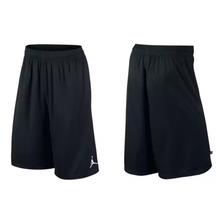 Jordan Short Solid (010/negro/blanco)