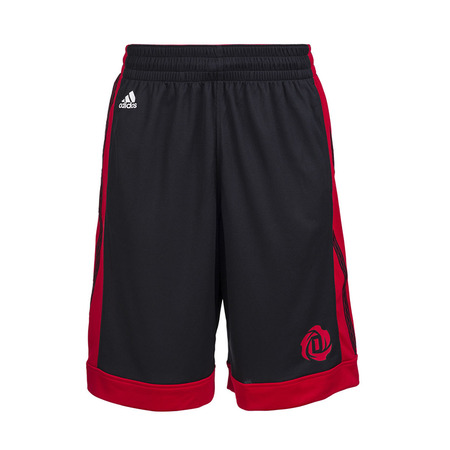 Adidas Short D-Rose Got It (negro/rojo)