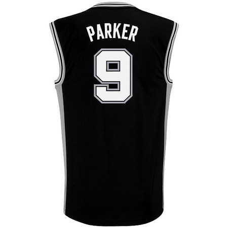 Adidas Réplica Jersey Parker Spurs (black/white)