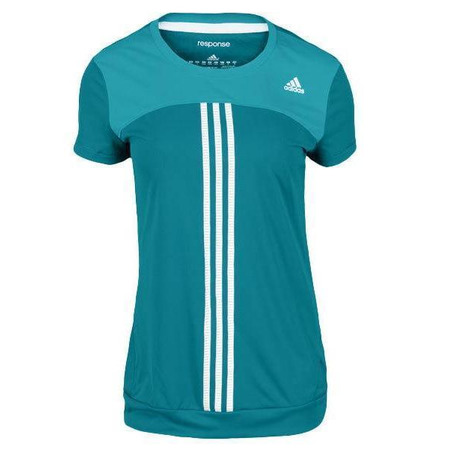 Adidas Camisa Mulher Padel Response Tee (verde menta/branco)