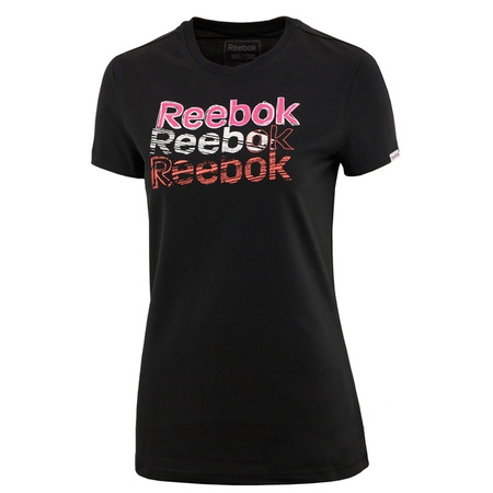 Reebok Camisa Mulher RBK Sketch Tee (preto)