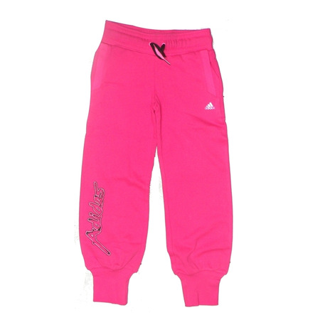 Adidas Calcas Young Girl B IT Pant (rosado/preto)