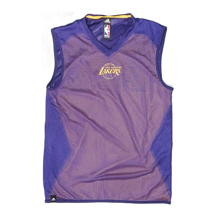 Adidas Summer Run Rev S/L Tank Angeles Lakers (amarelo/roxo)