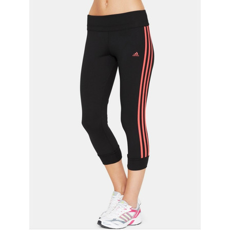 Adidas Essentials MF 3 Stripes 3/4 Tights (preto)