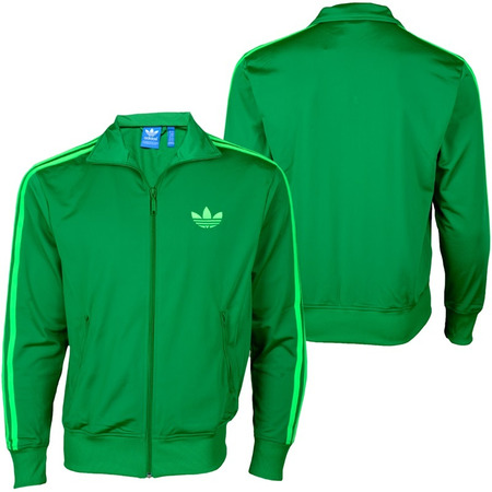 Adidas Adi Firebird Track Top (verde/limâo)