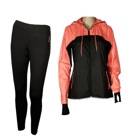 Reebok Track Suit Woman´s (preto/coral)