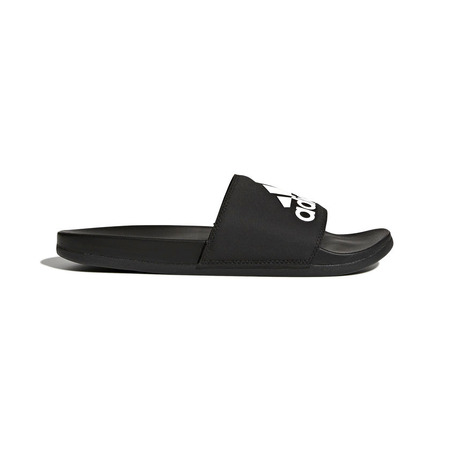 Adidas Adilette Cloudfoam Plus Logo Slide (Black)