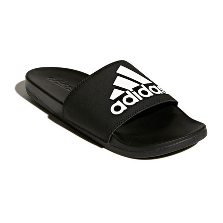 Adidas Adilette Cloudfoam Plus Logo Slide (Black)