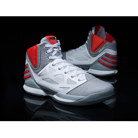 Adidas AdiZero Rose 2.5 (white/grey/red)