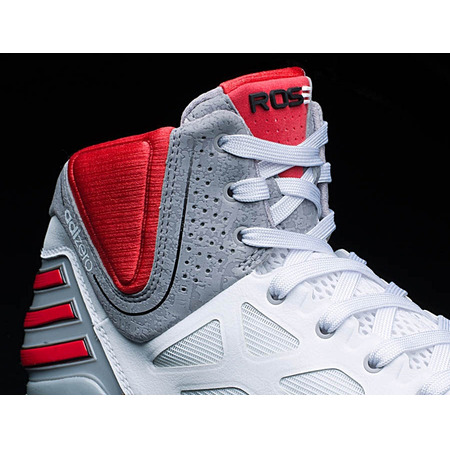 Adidas AdiZero Rose 2.5 (white/grey/red)