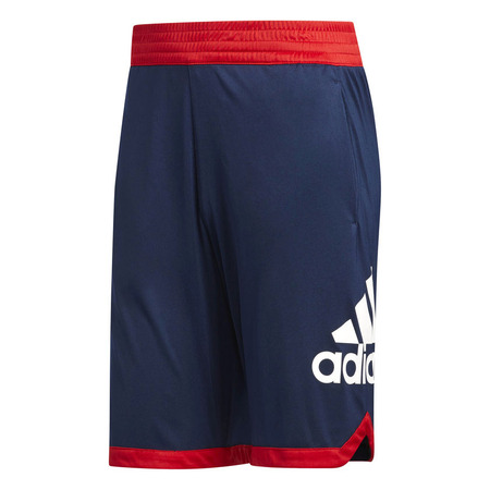 Adidas Badge of Sport Short BB (Navy/Red)