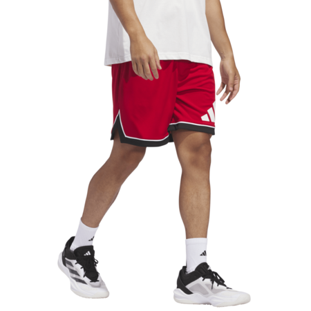 Adidas Basketball Badge of Sport Shorts "Team Power Red"