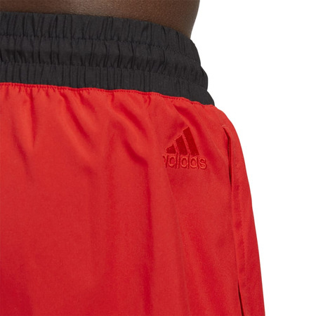 Adidas Basketball Galaxy Short "Vived Red-Grey"