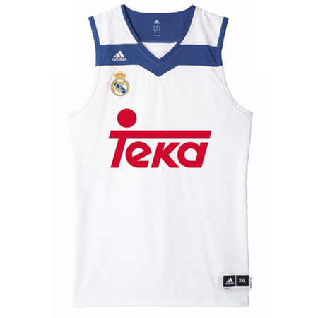 Adidas Camiseta Basket 1º Equipacion Real Madrid 2016/17 (Balcri/Mornat)