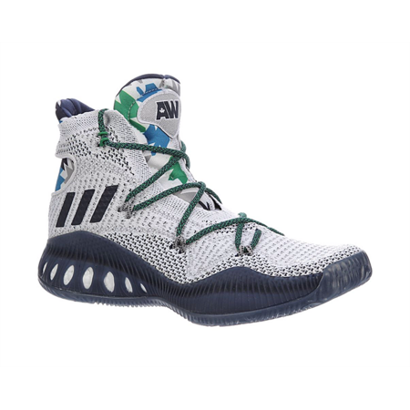 Adidas Crazy Explosive Primeknit Andrew Wiggins "Home" (white/navy/solid grey)