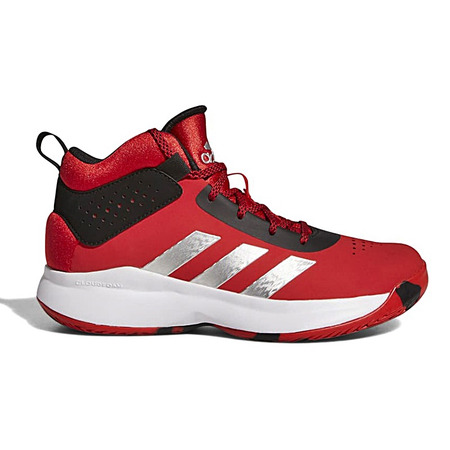 Adidas Cross Em Up 5 Kids Wide "Vivid Red"