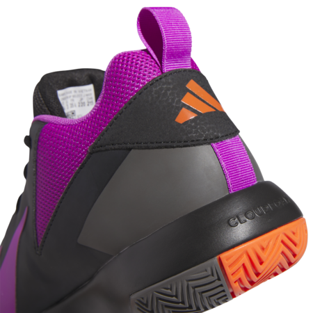 Adidas Cross Em Up Select Jr. "Core Black-Purple Burst"