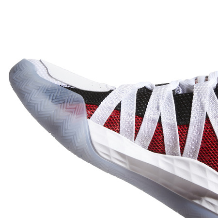 Adidas Dame 6 J "White and Red"