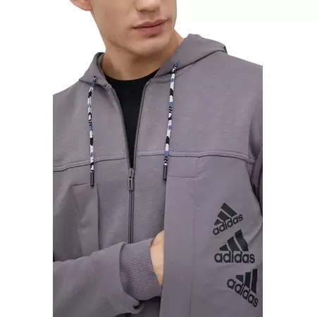 Adidas Essentials BrandLove Fleece Full-Zip Hoodie