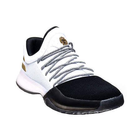 Adidas Harden Vol. 1 "Disruptor" (footwear white/core black/gold metallic)