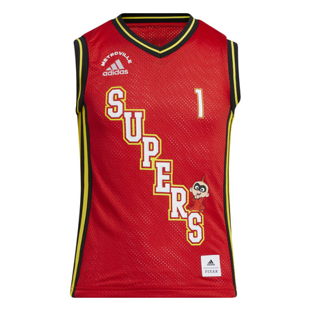 Adidas Kids Basketball Metroville Tank Top "Vivid Red"