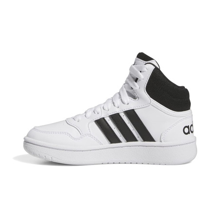 Adidas Kids Hoops Mid 3.0 K Sneaker "White and Black"