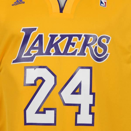 Adidas Camiseta Réplica Bryant Lakers (amarelo/branco)