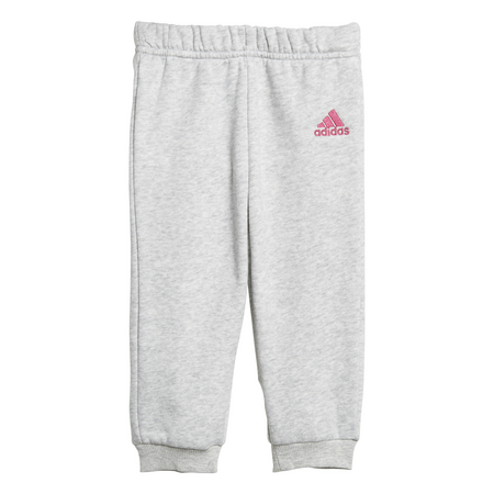 Adidas Logo Fleece Jogger Tracksuit Infants (Haze Coral/Pink)