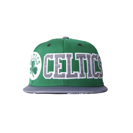 Adidas NBA Celtics Flat Brim Cap (kelly-sld/black/white)