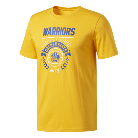 Adidas NBA Golden State Warriors Graphic 4 Tee (yellow)