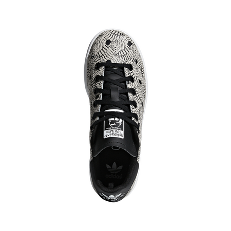 Adidas Origials Junior Stan Smith AOP "Zebra Stripes" (clear brown/ftwr white)