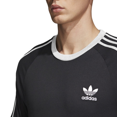 ADIDAS ORIGINALS 3-STRIPES TEE (BLACK)