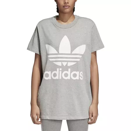 Adidas Originals Big Trefoil Oversize Tee W  (grey)