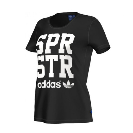 Adidas Originals Camiseta Mujer Big Letter Superstar