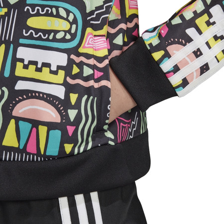 Adidas Originals Girls Cropped SST Track Top "Californian Beach"