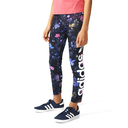 Adidas Originals Junior Girls Legging Basketball Sprint (multicolor/white)