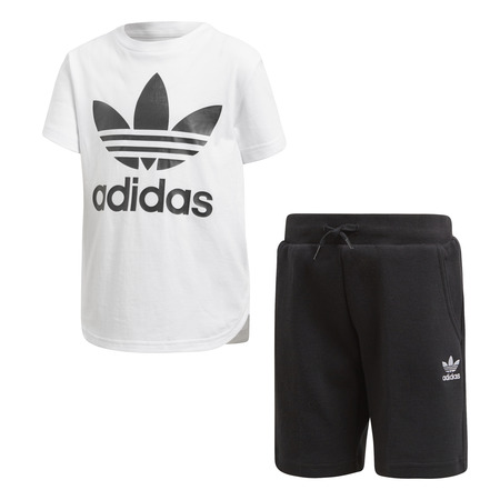 Adidas Originals Logo Trefoil Superstar Set (White/Black)