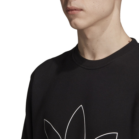 Adidas Originals Outline Trefoil Crew Fleece