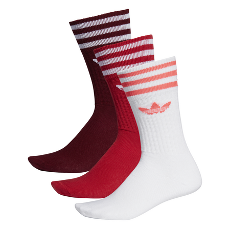 Adidas Originals Solid Crew Sock 3 Pack