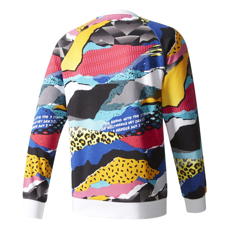 Adidas Originals Sweatshirt L.A Trefoil AOP (multicolor)