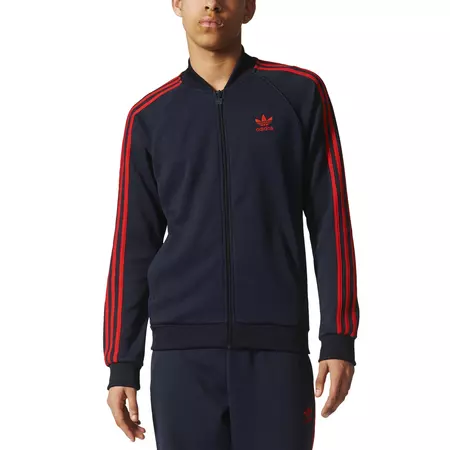 Adidas Originals Superstar Track Jacket (legend ink/red)