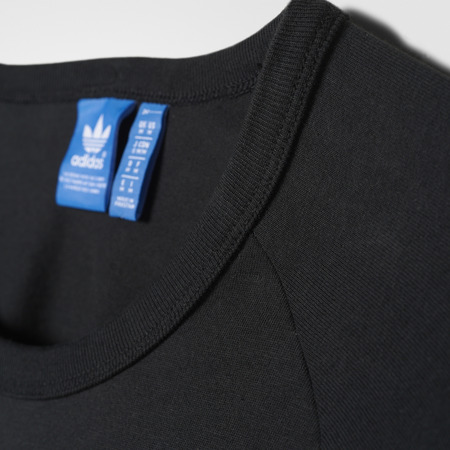 Adidas Originals Trefoil L/S Tee (Black / white)