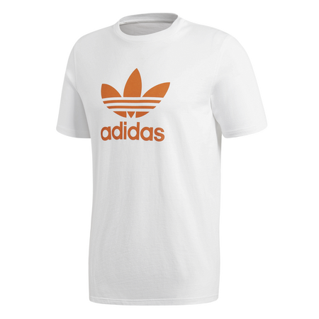 Adidas Originals Trefoil T-Shirt (White/Craft Orange)