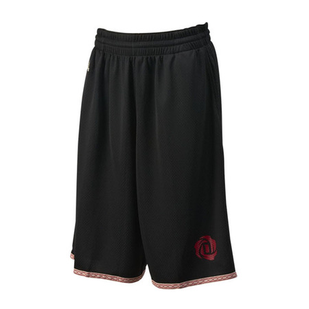 Adidas Short D-Rose Madness (negro/rojo)